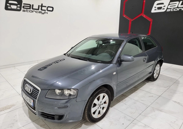 Audi A3 cena 13700 przebieg: 239126, rok produkcji 2008 z Ostrów Wielkopolski małe 106